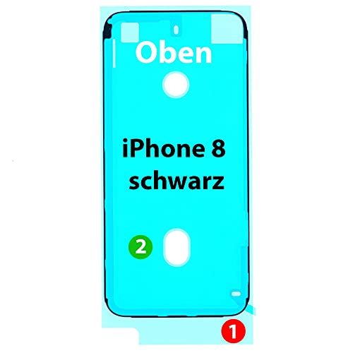 NG-Mobile Klebefolie Display für Apple iPhone 8 – Klebepad Kleberahmen Klebestreifen – Display Handy Rahmen Kleber – Dichtung Sticker Smartphone von NG-Mobile