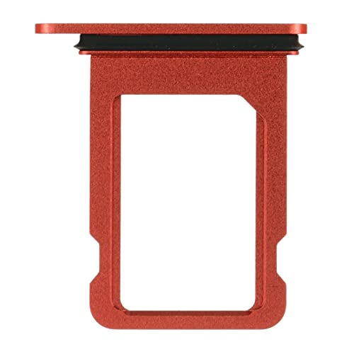 NG-Mobile SIM Karten Halter Tray Fach Schlitten für iPhone 12 mini Red von NG-Mobile