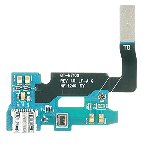 NG-Mobile USB Lade Buchse Docking Port Flex Kabel Leitung Board Platine Mikrofon für Samsung Galaxy Note 2 GT-N7100 von NG-Mobile