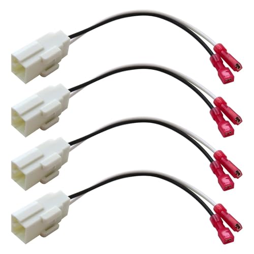 2024 Upgrade 4x Front Rear Door Speaker Wire Harness Connector Plug for Jeep 2014-2018 Renegade 2024 Upgrade 4x Front Rear Door Speaker Wire Harness Connector Plug for Jeep 2014-2018 Renegade von NGHTMRE