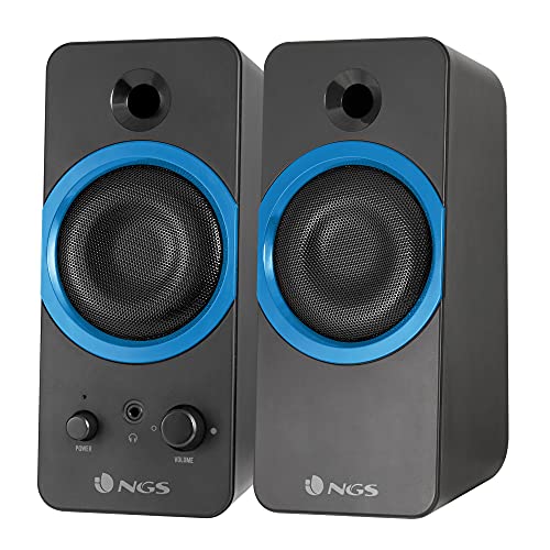 NGS GSX-200-20 W Stereo-Gaming-Lautsprecher mit starker Bassleistung von NGS