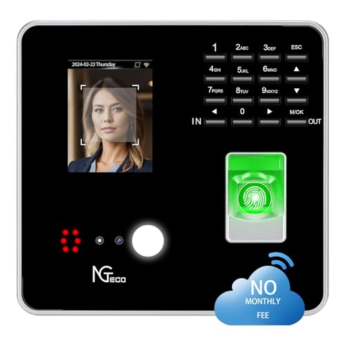 NGTeco Cloud Stempeluhr TC1 – 2.4GHz WiFi Zeiterfassung mit Fernbedienung, Software & App für iOS/Android, Inkl. 5 RFID Karten – Keine monatlichen Kosten NGTeco Cloud Stempeluhr TC1 – 2.4GHz WiFi Zeiterfassung mit Fernbedienung, Software & App für iOS/Android, Inkl. 5 RFID Karten – Keine monatlichen Kosten von NGTeco
