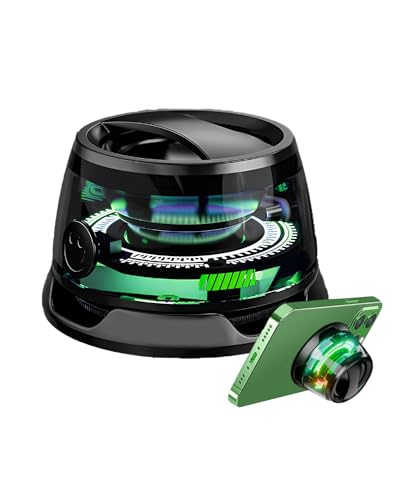 G200 Mini Magnetischer Bluetooth-Lautsprecher mit LED-Lichtern, tragbarer kabelloser Telefonständer, Gaming-Lautsprecher mit magnetischer Adsorption für Handys, Metalloberflächen, kompatibel mit G200 Mini Magnetischer Bluetooth-Lautsprecher mit LED-Lichtern, tragbarer kabelloser Telefonständer, Gaming-Lautsprecher mit magnetischer Adsorption für Handys, Metalloberflächen, kompatibel mit von NGUIT