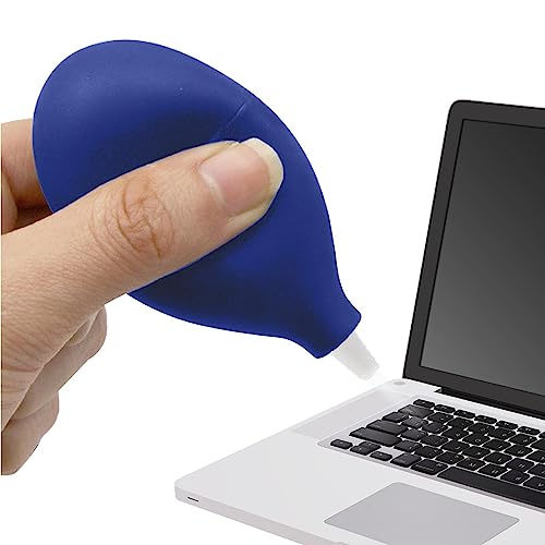 Druckluftstaubsauger,Tragbarer Luftdämpfer - Oval starker Windtastaturgebläse Schmutzbeständig präzise Desktopreinigung von NGUMMS