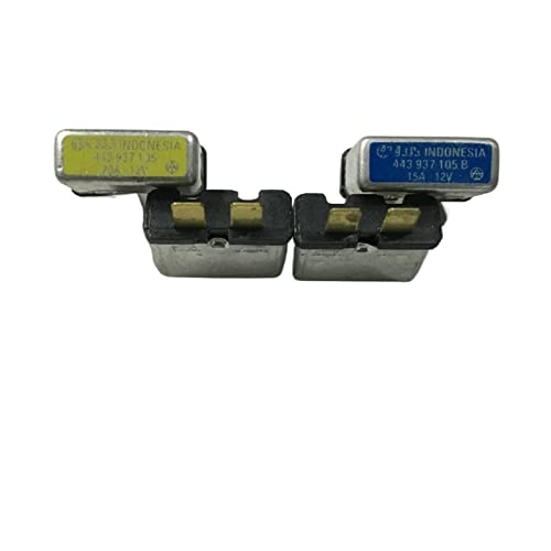 1PCS Auto Thermosicherungsrelais 12V 15/20A for A3 A4 A5 A7 A8 Q3 Q5 Q7 443 937 105 B(1pcs 15a) von NHKSFBLQ