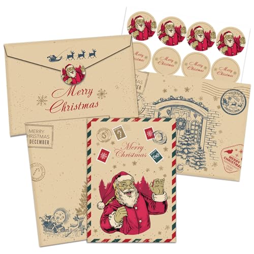 12 PCS Weihnachtskarten mit Umschlägen,Weihnachtskarte mit Umschlag und Aufkleber,Karten Weihnachten Set,karte santa,Weihnachtskarten Mit Umschlag Set,für Kinder Familie Freunde 12 PCS Weihnachtskarten mit Umschlägen,Weihnachtskarte mit Umschlag und Aufkleber,Karten Weihnachten Set,karte santa,Weihnachtskarten Mit Umschlag Set,für Kinder Familie Freunde von NHYDZSZ