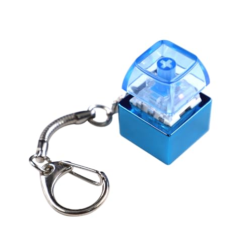 NHYHEHMR Tastaturen Keychain Mechanische Tastatur -Tester mit mehrfarbiger LED -Beleuchtung für die Basis von Stressabbaulegierung NHYHEHMR Tastaturen Keychain Mechanische Tastatur -Tester mit mehrfarbiger LED -Beleuchtung für die Basis von Stressabbaulegierung von NHYHEHMR