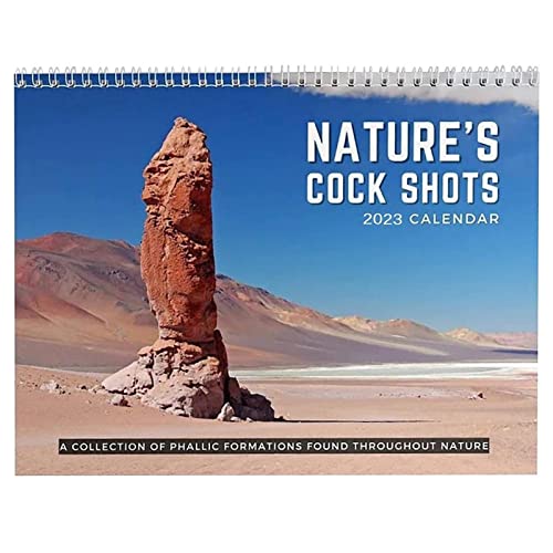 Nature's Dick Pics Wandkalender 2023 Lustiger Streich Geschenk Wandkalender für Fotografen, Naturliebhaber, Abenteurer von NICERAM