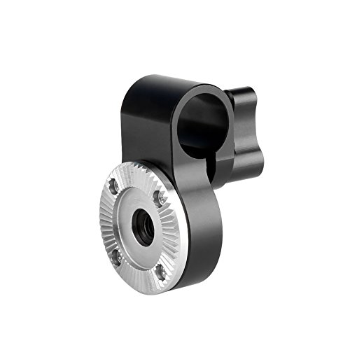 NICEYRIG 15 mm Schiene Rod Clamp mit Standard-Rosette Mount Adapter für DSLR Kamera Shoulder Rig Support System NICEYRIG 15 mm Schiene Rod Clamp mit Standard-Rosette Mount Adapter für DSLR Kamera Shoulder Rig Support System von NICEYRIG