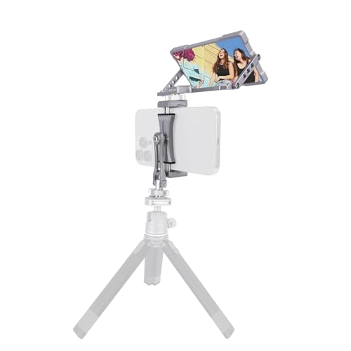 NICEYRIG Smartphone-Vlog-Selfie-Spiegel-Set mit Stativhalterung für 16,7 cm (6,7 Zoll) iPhone 15 14 13 12 Pro Max, Pro und Android Handy Vlog Vlogging Blogging Video Aufzeichnung Fotografie von NICEYRIG