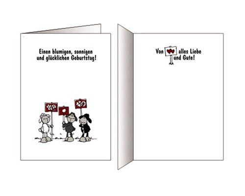 NICI Jolly Mäh, Klappkarte, Geburtstag, Nr. 8 von NICI