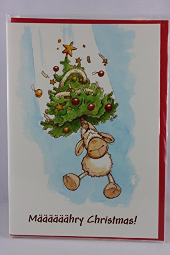 Nici - 65201 - Klappkarte, mit Umschlag, Weihnachten, Määäääähry Christmas! - and a Happy New Year! Nici - 65201 - Klappkarte, mit Umschlag, Weihnachten, Määäääähry Christmas! - and a Happy New Year! von NICI