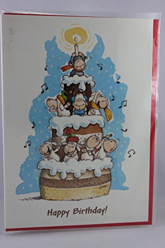 Nici - 65209 - Klappkarte, mit Umschlag, Geburtstag, Schaf, Happy Birthday ... to you!! Nici - 65209 - Klappkarte, mit Umschlag, Geburtstag, Schaf, Happy Birthday ... to you!! von NICI