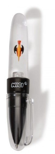 Nici Kugelschreiber m. LED-Licht Drache+Seeungeheuer 2Des.i.Displ von NICI