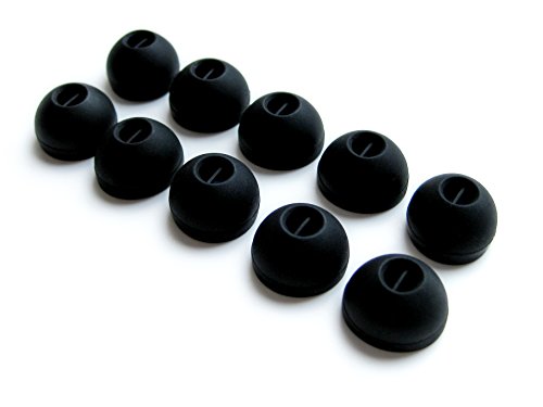 10 Stück- (Sn-Lg) Set Ohrstöpsel Ohreinsätze Kompatibel mit Sennheiser IE Serie, CX Serie, CXC Serie, CXL Serie, OCX Serie, und MM Serie In-Ear Ohrhörern Headsets von NICKSTON