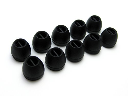 10 Stück- (Sn-Sm) Ersatz Set Ohrstöpsel Ohreinsätze Kompatibel mit Philips SHE, SHO, SHS, SHQ, SHB Serie In-Ear Ohrhörern Headsets von NICKSTON