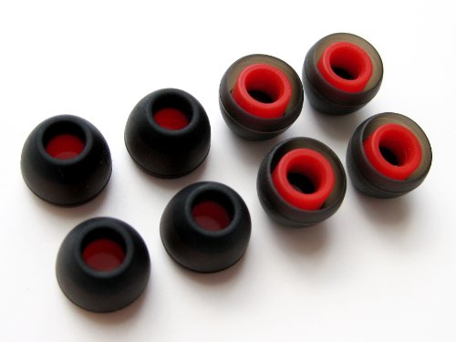 8 Klein (S) Ergonomische Ersatz Set Ohrstöpsel Ohreinsätze Kompatibel mit Sennheiser IE-Serie, CX-Serie, CXC Serie, CXL Serie, OCX-Serie und MM Serie In-Ear Ohrhörern Headsets von NICKSTON