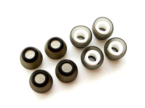 8 Klein (S) Ergonomischen Komfort Ersatz Set Ohrstöpsel Ohreinsätze Kompatibel mit Sennheiser IE-Serie, CX-Serie, CXC Serie, CXL Serie, OCX-Serie und MM Serie In-Ear Ohrhörern Headsets von NICKSTON