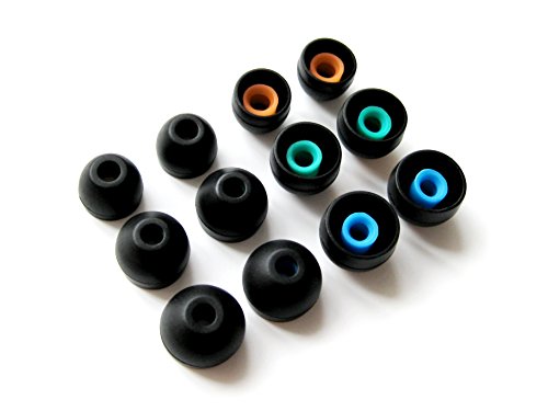 epex10 a/BLK Ersatz-Ohrstöpsel für Sony Ohrhörer/Kopfhörer (12-hb) von NICKSTON