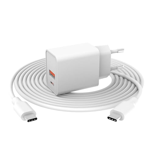 Schnell Ladegerät, 1,8 Meter Ladekabel, Kompatibel mit Google Pixel, für iPad Pro, für iPad Air 10,9/11/12,9/13 Zoll 2024 Netzteil Stecker und Kabel Schnell Ladegerät, 1,8 Meter Ladekabel, Kompatibel mit Google Pixel, für iPad Pro, für iPad Air 10,9/11/12,9/13 Zoll 2024 Netzteil Stecker und Kabel von NICPOWER