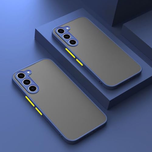 Luxuriöse Matte Silikonhülle für Samsung Galaxy A14 A54 A34 A04 A04S A53 A33 A73 A23 A52 A32 A72 A51, Rüstungsrückseite, Blau, für A53 Luxuriöse Matte Silikonhülle für Samsung Galaxy A14 A54 A34 A04 A04S A53 A33 A73 A23 A52 A32 A72 A51, Rüstungsrückseite, Blau, für A53 von NICRX