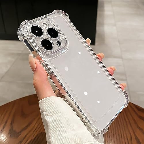 NICRX Luxuriöse klare Handyhülle für iPhone 14 13 12 11 Pro Max X XR XS Max 7 8 Plus transparente Bumper Cases Cover, klar, für iPhone 14Pro Max NICRX Luxuriöse klare Handyhülle für iPhone 14 13 12 11 Pro Max X XR XS Max 7 8 Plus transparente Bumper Cases Cover, klar, für iPhone 14Pro Max von NICRX