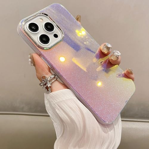 NICRX Luxus-Rüstungsspiegel-Laser-Glitzer-weiche Silikonhülle für iPhone 15 Pro Max 14 11 12 Pro 13 X XS XR 7 8 Plus SE-Abdeckung, Silber, für iPhone 11Pro NICRX Luxus-Rüstungsspiegel-Laser-Glitzer-weiche Silikonhülle für iPhone 15 Pro Max 14 11 12 Pro 13 X XS XR 7 8 Plus SE-Abdeckung, Silber, für iPhone 11Pro von NICRX
