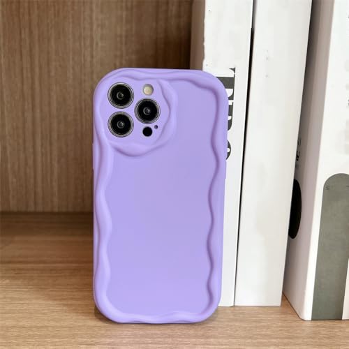 NICRX Weiche Matte Candy 3D Wellige Handyhülle Für iPhone 14 13 12 11 Pro Max XR XS X 7 8 Plus Kameraschutz Silikonhülle, Lila, Für iPhone Xr NICRX Weiche Matte Candy 3D Wellige Handyhülle Für iPhone 14 13 12 11 Pro Max XR XS X 7 8 Plus Kameraschutz Silikonhülle, Lila, Für iPhone Xr von NICRX