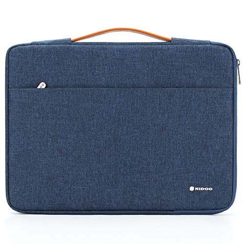 NIDOO 10,1 Zoll Laptop Sleeve Case Aktentasche Notebook Spritzwassergeschützt Handtasche für 10,5 iPad Air 11 Pro Microsoft Surface Go Smart Tab P10 M10 Galaxy S4, Blau von NIDOO