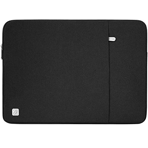 NIDOO 11 Zoll,12 Zoll Laptop Sleeve Case Tasche für iPad Pro 12.9 2022 M2 M1,13 Zoll Surface Pro 9 8 7 7+ X,13 Zoll MacBook Pro M2 M1 Air M1,31.5 cm Oberfläche Laptop Go,Dell XPS 13, schwarz von NIDOO