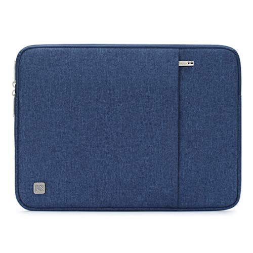 NIDOO 11 Zoll Laptop Sleeve Case Wasserabweisende Tasche für 12,9 iPad Pro M1 13 MacBook Air 2018-2021 Surface 6 7 X 12 Go Galaxy Chromebook 2 XPS 13, Blau von NIDOO