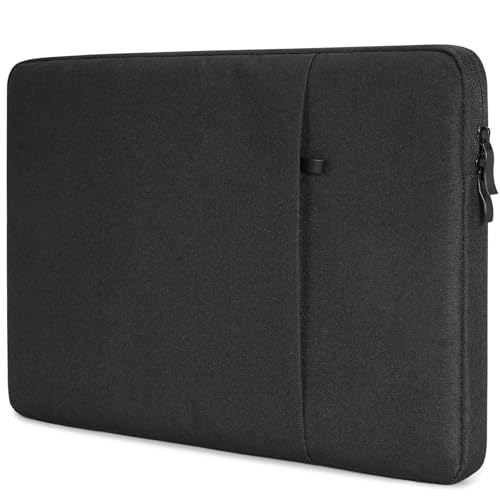 NIDOO 12" 13" Laptop Notebook-Hülle Klassische Tasche Schützende Hülle für 13" MacBook Pro Air M2 M1 / 12,9" iPad Pro M2 / Surface Pro 9 8/12,4" Surface Laptop Go 3/13,4" XPS 13 Plus, Schwarz von NIDOO