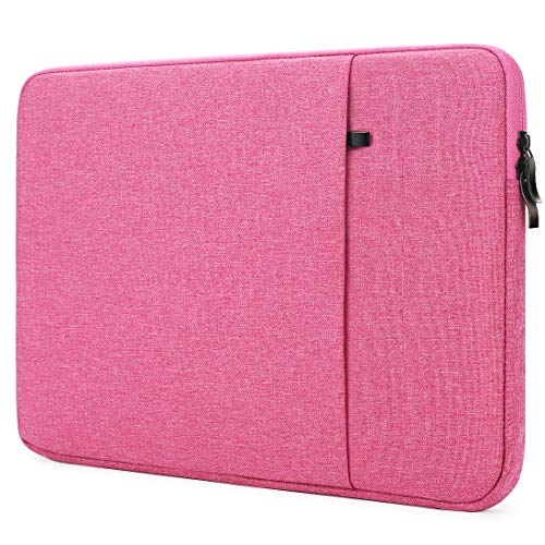 NIDOO 13" 14" Laptop Sleeve Case Notebook-Hülle Klassische Tasche Schützende für 14" MacBook Pro M2 M1 / 14" ThinkPad X1 Carbon Gen 11/14" ThinkPad X1 Yoga Gen 8/13,5" Surface Laptop 5 4, Rose von NIDOO