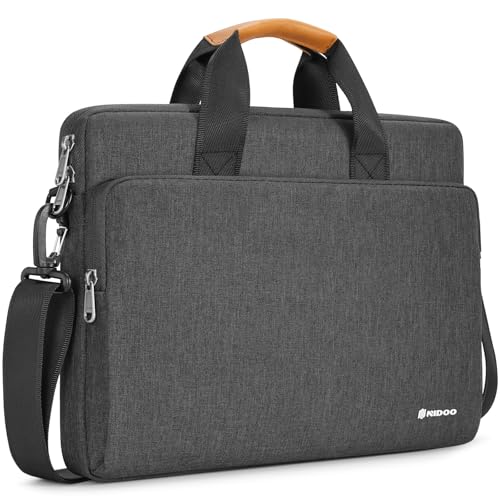 NIDOO 15,6-16 Zoll Laptop Tasche Umhängetasche für 15,6" ThinkPad L15 Gen 4/16" IdeaPad 5|Pro 5 Gen 9 / Legion Pro 7i|Slim 5 Gen 9 / ThinkPad L16 E16 T16 Z16 / ThinkBook 16 / XPS 16 / HP, Dunkelgrau NIDOO 15,6-16 Zoll Laptop Tasche Umhängetasche für 15,6" ThinkPad L15 Gen 4/16" IdeaPad 5|Pro 5 Gen 9 / Legion Pro 7i|Slim 5 Gen 9 / ThinkPad L16 E16 T16 Z16 / ThinkBook 16 / XPS 16 / HP, Dunkelgrau von NIDOO