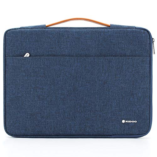 NIDOO 15,6" Laptop Tasche Sleeve Hülle Aktentasche für 15.6" Lenovo Ideapad 330 330S / Legion Y730 Y540 / ThinkPad P1 P53s E595 L580 X1 Extreme/15.6" HP EliteBook 755 G5/15.6" Dell Latitude 5590, Blau von NIDOO