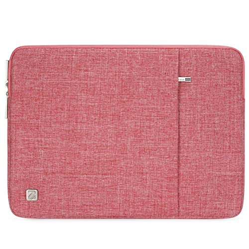 NIDOO 17 Zoll Wasserdicht Laptop Sleeve Case Notebook Hülle Schutzhülle Tasche Laptoptasche für 17,3" IdeaPad 3 Gen 7/17,3" ZBook Fury 17,3 G8 / 17" Envy Laptop 17 / HP 470 G8 G9 / Laptop 17, Rot von NIDOO