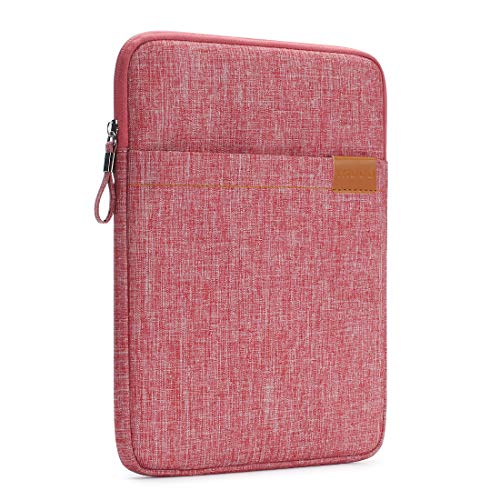NIDOO 8 Zoll Tablet Hülle Wasserdicht Sleeve Case Etui Tasche Schutztasche für 7.9" iPad mini 4/8" SAMSUNG Galaxy Tab S2 / 8" HUAWEI MediaPad M2 Tablet, Rot von NIDOO