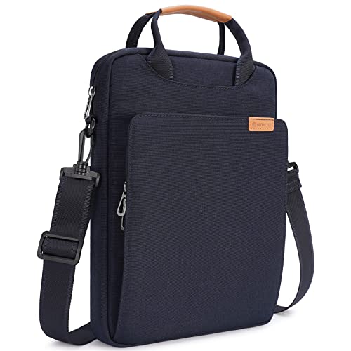 NIDOO Wasserdicht Laptop Tasche für 13" MacBook Air M2 / MacBook Pro 13 M2 / 12,9" iPad Pro M1 / 12" Surface Laptop Go, Umhängetasche für 13" Galaxy Book Pro /13,4" XPS 13/12,6" MatePad Pro, Navy Blau von NIDOO