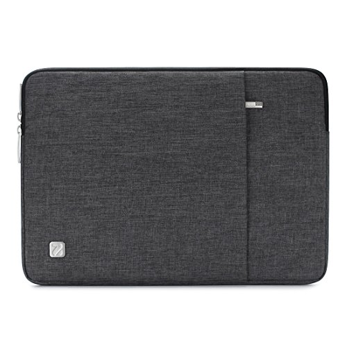 NIDOO Wasserdichtem Material Laptop Sleeve Case Tragbar Notebook Hülle Beutel Anti-Kratzern Schutzhülle Tasche Schutzabdeckung (Für 15" Surface Laptop 4, Dunkelgrau) von NIDOO