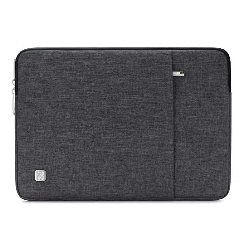 NIDOO wasserabweisend leicht 31,8–33 cm Laptop Sleeve Tablet Schutzhülle Aktentasche Reißverschluss Computer Haut Cover Tasche für 31,8 cm 13 "MacBook Air, Dark grau von NIDOO