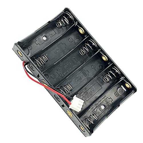 NIDUNO 1 STÜCK 6 AA Batteriefach mit JST-Stecker für Frskky Taranis QX7 / QX7S Sender von NIDUNO
