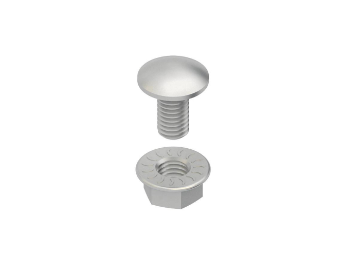 NIED Flachrundschraube incl. FLM8X25F Flanschmutter (Inhalt 10 Stück) NIED Flachrundschraube incl. FLM8X25F Flanschmutter (Inhalt 10 Stück) von NIEDAX GmbH & Co. KG