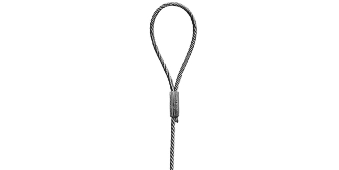NIED Stahlseilabhäng. 3m GAK-2/3 GAK-2/3 ** MAX 45kg Belastung mit Schlaufe NIED Stahlseilabhäng. 3m GAK-2/3 GAK-2/3 ** MAX 45kg Belastung mit Schlaufe von NIEDAX GmbH & Co. KG