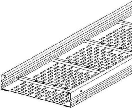 Weitspannkabelrinne, 105x400x6000 mm NIEDAX WRL 105.400 F von NIEDAX