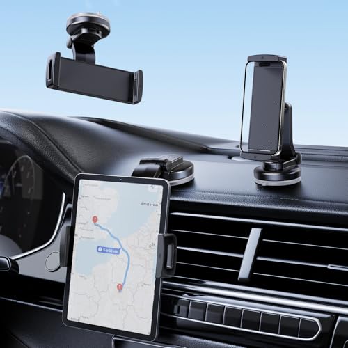 NIFBANG Z Fold 6 Handyhalterung Auto Saugnapf,360 Grad Drehbar Car Holder,Armaturenbrett Kleben Handy Halterung Auto,iPad mini Phone Car Mount für Samsung S25 s24 Z Fold 5 4 iPhone 16 Google Motorola von NIFBANG