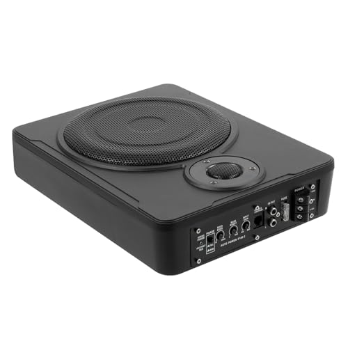 NIGORIY 8 Zoll Aktivsubwoofer 200W Subwoofer Auto Subwoofer Aktiv Auto 30-100Hz Aktiv Subwoofer für Auto 4Ω Impedanz Aktiver Gehäusesubwoofer 91db Empfindlichkeit Dualer Modus NIGORIY 8 Zoll Aktivsubwoofer 200W Subwoofer Auto Subwoofer Aktiv Auto 30-100Hz Aktiv Subwoofer für Auto 4Ω Impedanz Aktiver Gehäusesubwoofer 91db Empfindlichkeit Dualer Modus von NIGORIY