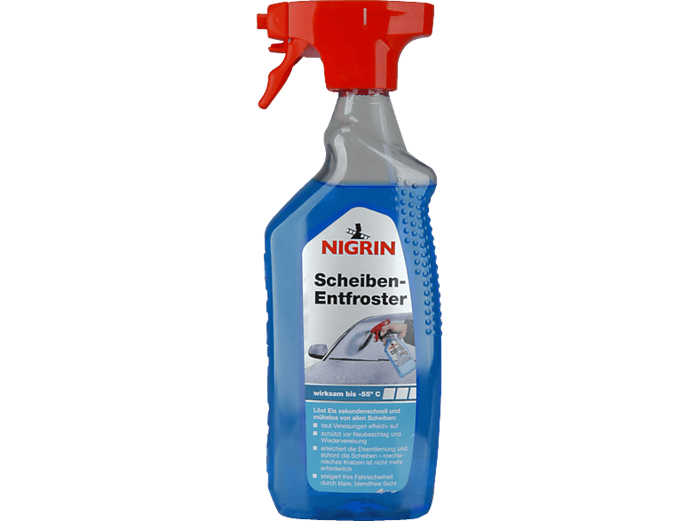 NIGRIN 73985 Scheibenentfroster 750 ml Scheibenentfroster, Blau von NIGRIN