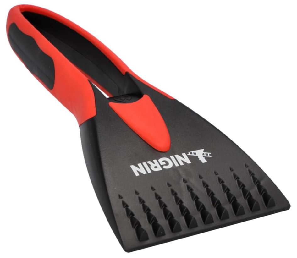 NIGRIN Eiskratzer 2K, Länge: 210 mm, schwarz/rot NIGRIN Eiskratzer 2K, Länge: 210 mm, schwarz/rot von NIGRIN