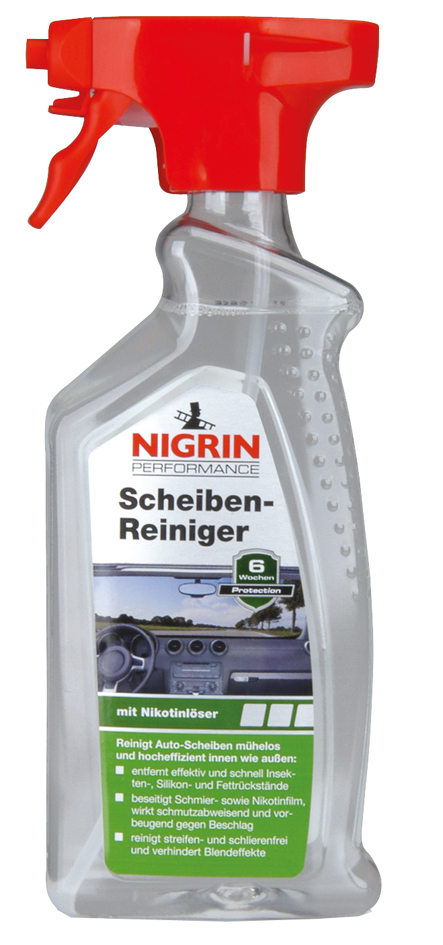 NIGRIN Performance Scheibenreiniger mit Nikotinlöser, 500 ml von NIGRIN