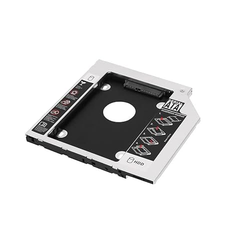 2. SSD HDD Festplatte Optischer Schacht Caddy Rahmenhalterung für HP ZBook 15 17 Workstation Swap SU-208CB DVD ODD von NIGUDEYANG